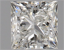 Diamante Natural 0.45 quilates, Princesa , Color J, claridad SI2 y certificado GIA