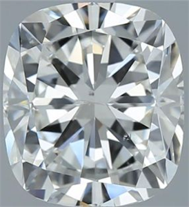 Picture of Natural Diamond 2.50 Carats, Cushion with  Cut, G Color, SI2 Clarity and Certified by GIA