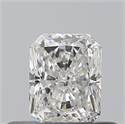 Diamante Natural 0.36 quilates, Radiante , Color F, claridad VS1 y certificado GIA