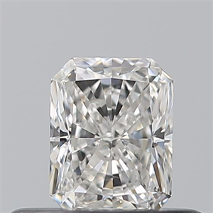 Foto Diamante Natural 0.36 quilates, Radiante , Color F, claridad VS1 y certificado GIA de