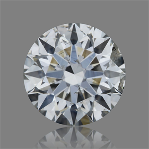 Picture of Natural Diamond 1.04 Carats, Round with Excellent Cut, G Color, I1 Clarity and Certified by GIA