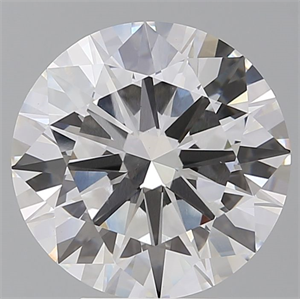Picture of Lab Grown Diamond 5.57 Carats, Round with Excellent Cut, E Color, VVS2 Clarity and Certified by IGI