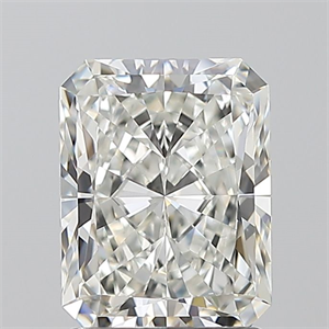 Foto Diamante Natural 1.72 quilates, Radiante , Color I, claridad VS2 y certificado GIA de