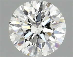 Picture of Lab Grown Diamond 2.01 Carats, Round with Excellent Cut, D Color, VVS2 Clarity and Certified by IGI