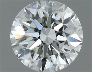 Picture of Natural Diamond 0.50 Carats, Round with Excellent Cut, H Color, VVS1 Clarity and Certified by IGI