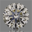 Diamante Natural 0.70 quilates, Redondo , Color G, claridad I1 y certificado GIA