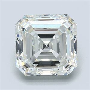 Picture of Natural Diamond 2.02 Carats, Asscher with  Cut, H Color, VS1 Clarity and Certified by GIA