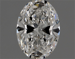 Picture of Natural Diamond 0.51 Carats, Oval with  Cut, F Color, VS1 Clarity and Certified by GIA