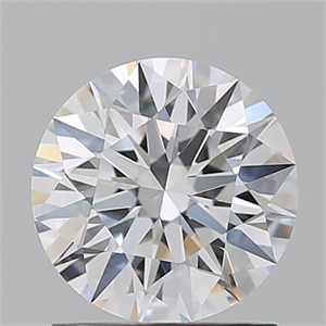 Picture of Natural Diamond 1.31 Carats, Round with Excellent Cut, D Color, VVS1 Clarity and Certified by GIA