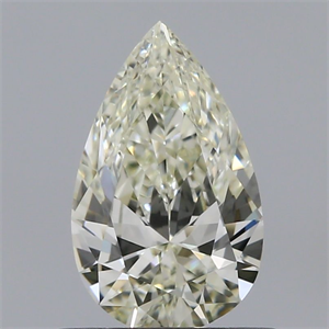 Picture of Natural Diamond 0.62 Carats, Pear with  Cut, J Color, VVS1 Clarity and Certified by IGI