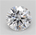 Lab Grown Diamond 1.59 Carats, Round with Ideal Cut, G Color, VVS2 Clarity and Certified by IGI