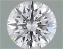 Lab Grown Diamond 1.09 Carats, Round with Ideal Cut, E Color, VS1 Clarity and Certified by IGI