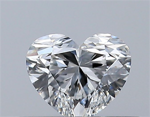 Picture of Natural Diamond 0.31 Carats, Heart with  Cut, F Color, VS1 Clarity and Certified by GIA