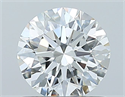 Diamante Natural 0.80 quilates, Redondo , Color F, claridad VS2 y certificado GIA