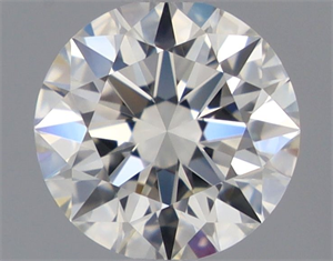 Foto Diamante Natural 0.51 quilates, Redondo , Color H, claridad IF y certificado GIA de