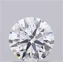 Lab Grown Diamond 1.00 Carats, Round with Ideal Cut, D Color, VS1 Clarity and Certified by IGI
