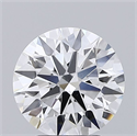Del inventario de diamantes de laboratorio, 2.42 quilates, Redondo , Color E, claridad VS1 y certificado IGI