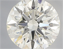 Natural Diamond 0.79 Carats, Round with Excellent Cut, I Color, VS1 Clarity and Certified by IGI