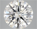 Del inventario de diamantes de laboratorio, 4.62 quilates, Redondo , Color E, claridad VS2 y certificado IGI