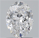 Diamante Natural 0.90 quilates, Ovalado , Color D, claridad VS2 y certificado GIA