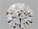 Natural Diamond 0.50 Carats, Round with Excellent Cut, F Color, SI1 Clarity and Certified by GIA