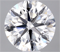 Natural Diamond 0.41 Carats, Round with Excellent Cut, E Color, VS1 Clarity and Certified by IGI