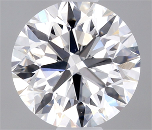 Picture of Natural Diamond 0.41 Carats, Round with Excellent Cut, E Color, VS1 Clarity and Certified by IGI