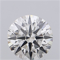 Lab Grown Diamond 1.92 Carats, Round with Ideal Cut, H Color, VS1 Clarity and Certified by IGI