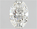 Diamante Natural 0.70 quilates, Ovalado , Color F, claridad VS1 y certificado GIA