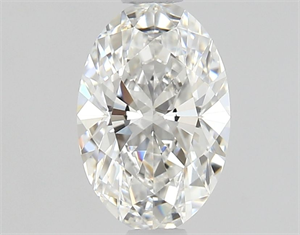 Foto Diamante Natural 0.70 quilates, Ovalado , Color F, claridad VS1 y certificado GIA de
