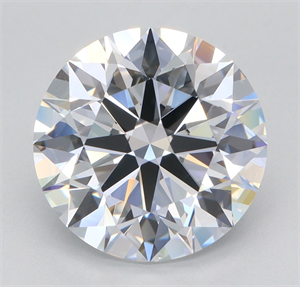 Picture of Lab Grown Diamond 4.01 Carats, Round with Ideal Cut, E Color, VS1 Clarity and Certified by IGI