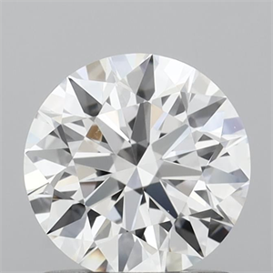 Picture of Lab Grown Diamond 1.03 Carats, Round with Ideal Cut, D Color, VVS1 Clarity and Certified by IGI