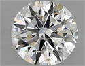 Natural Diamond 1.05 Carats, Round with Excellent Cut, H Color, SI1 Clarity and Certified by GIA