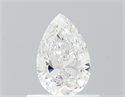 Diamante Natural 0.46 quilates, De pera , Color D, claridad VVS2 y certificado GIA