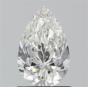 Picture of Natural Diamond 1.01 Carats, Pear with  Cut, G Color, SI2 Clarity and Certified by GIA