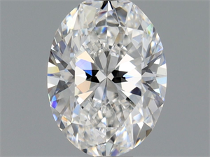 Picture of Natural Diamond 0.41 Carats, Oval with  Cut, E Color, VVS2 Clarity and Certified by GIA