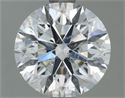 Diamante Natural 1.21 quilates, Redondo , Color F, claridad SI2 y certificado IGI