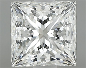 Foto Diamante Natural 1.00 quilates, Princesa , Color G, claridad VVS2 y certificado GIA de