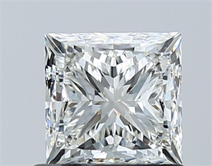 Foto Diamante Natural 1.00 quilates, Princesa , Color H, claridad VS1 y certificado GIA de