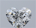 Natural Diamond 0.52 Carats, Heart with  Cut, G Color, SI1 Clarity and Certified by GIA