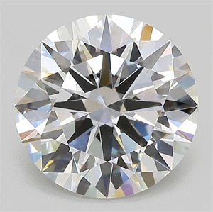 Picture of Lab Grown Diamond 3.01 Carats, Round with Ideal Cut, E Color, VVS2 Clarity and Certified by IGI