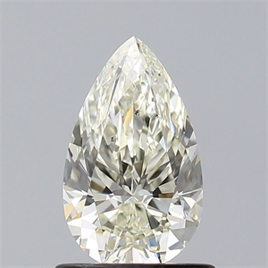 Foto Diamante Natural 0.90 quilates, De pera , Color K, claridad SI1 y certificado GIA de