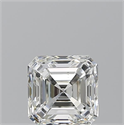 Diamante Natural 0.92 quilates, Asscher , Color I, claridad VS2 y certificado GIA