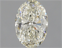 Diamante Natural 0.70 quilates, Ovalado , Color K, claridad SI1 y certificado GIA