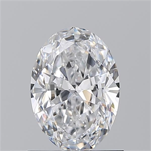 Picture of Natural Diamond 0.90 Carats, Oval with  Cut, D Color, VVS2 Clarity and Certified by GIA