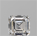 Diamante Natural 0.72 quilates, Asscher , Color E, claridad VS2 y certificado GIA