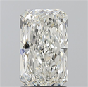 Natural Diamond 1.70 Carats, Radiant with  Cut, I Color, VS2 Clarity and Certified by GIA