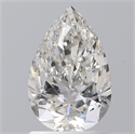 Natural Diamond 1.20 Carats, Pear with  Cut, H Color, SI1 Clarity and Certified by GIA