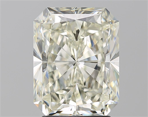 Foto Diamante Natural 3.01 quilates, Radiante , Color L, claridad VS1 y certificado GIA de