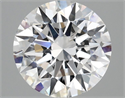 Lab Grown Diamond 2.55 Carats, Round with Ideal Cut, D Color, VVS2 Clarity and Certified by IGI